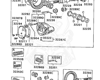 Mitsubishi - Pajero - L049G - 1988 - VRTD7 - 4D56