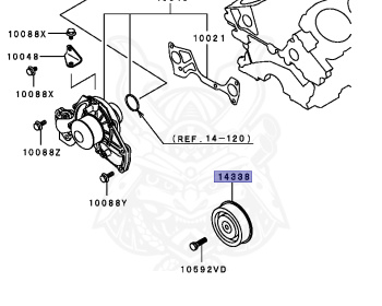 Mitsubishi - GTO - Z15A - 1992 - MNPM - 6G72