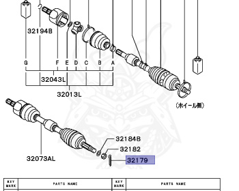 Mitsubishi - Galant - EA7A - 1999 - SRGC2 - 4G94