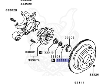 Mitsubishi - Pajero - V98W - 2007 - LYXJ - 4M41