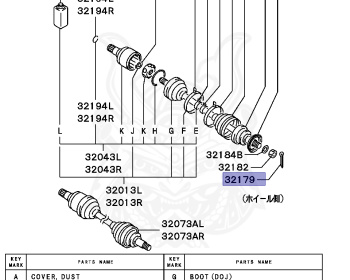 Mitsubishi - Minicab Van - U44V - 1997 - HLKUV1 - 4A30