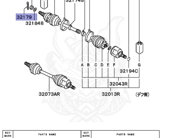 Mitsubishi - Eclipse - D32A - 1996 - MNGFLFJ - 4G63