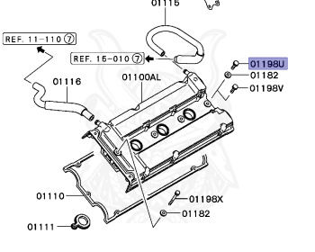 Mitsubishi - GTO - Z16A - 1999 - MNPM2 - 6G72