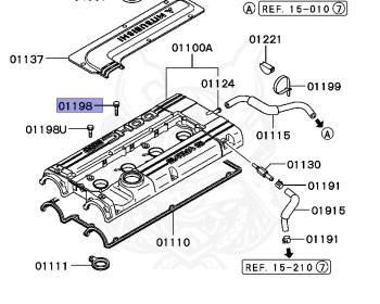 Mitsubishi - Eclipse - D22A - 1993 - MNHMLFJ - 4G63