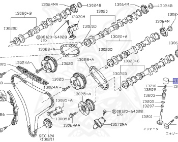 Nissan - Skyline - V36 - 2008 - 250GT TYPEP/250GTF TYPEP - SEDAN(S) - 2-linked (2WD/STD) - 5 SPEED AUTOMATIC TRANS(5AT) - VQ25HR