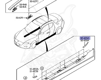 Mazda - RX-8 - SE3P - Feb-2008 - Right hand - 13-MSP