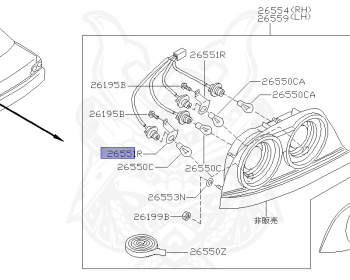 Nissan - Skyline - R33 GTS-t - ECR33 - 1997 - GTS25TM - 2 door hard top (2K) - 2 WHEEL DRIVE(2WD) - AUTOMATIC-FLOOR SHIFT(AT.F4) - HICAS - RB25DET