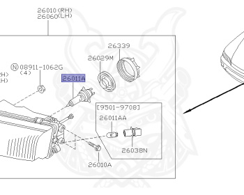 Nissan - Presea - R11 - 1995 - CT1 - HARDTOP(K) - MANUAL TRANSMISSION(MT) - GA15DE