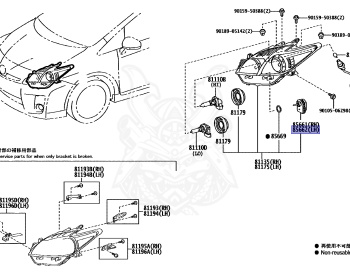 Toyota - Prius - ZVW30 - 2014 - L TYPE - Variator - 2ZRFXE