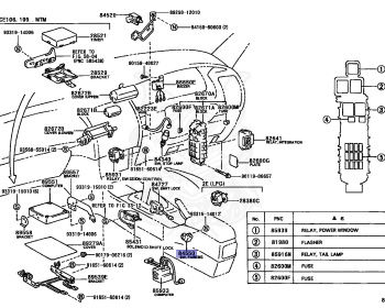 Toyota - Sprinter - AE100 - 1991 - LX TYPE - 4 DOOR - Automatic - 5AFE