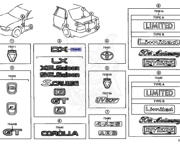 Toyota - Corolla - AE111 - 1997 - GT TYPE - SEDAN - Automatic - 4AGE