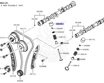 Mitsubishi - RVR - GA3W - 2010 - XTHH - 4B10
