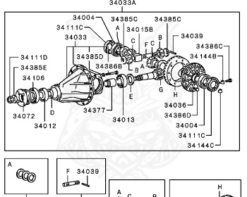 Mitsubishi - Delica Truck - L039G - 1993 - HND - 4D56