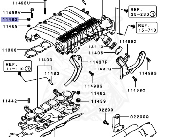 Mitsubishi - GTO - Z16A - 1999 - MNGF2 - 6G72