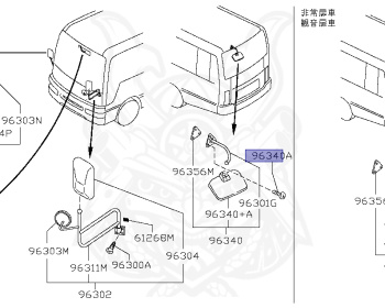 Nissan - Civilian - W41 - 1999 - SX - MICRO BUS(B) - Automatic transmission, floor 4-speed (AT/4F) - TD42