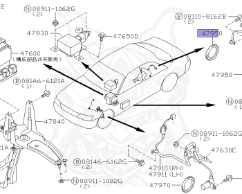 Nissan - Cedric/Gloria - Y34 - 1999 - 250T - HARDTOP(K) - 4 WHEEL DRIVE(4WD) - AUTOMATIC-FLOOR SHIFT(AT.F4) - RB25DET