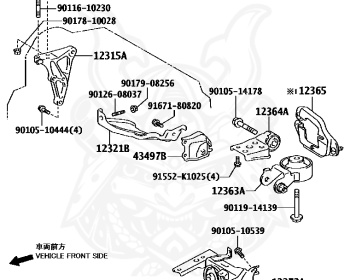 Toyota - Corolla - NKE165G - 2013 - HYBRID - 5-DOOR - Variator - 1NZFXE