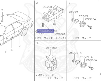 Nissan - Skyline - R33 GTS-t - ECR33 - 1995 - GTS25T/M - 4 DOOR SEDAN(4S) - 2 WHEEL DRIVE(2WD) - MANUAL TRANS 5-SPEED(MT.F5) - HICAS - RB25DET