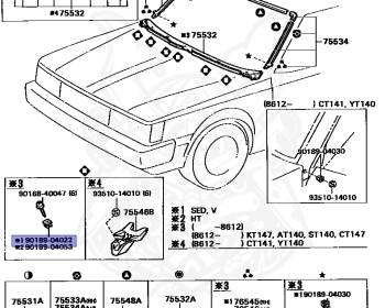 Toyota - Corona - ST140 - 1983 - EXS TYPE - HARDTOP - Manual - 1SU