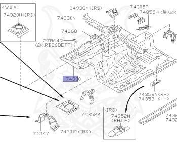 Nissan - Skyline - R34 25GT - ENR34 - 1998 - 25GT FOUR - 2 door hard top (2K) - MANUAL TRANS 5-SPEED(MT.F5) - Hi-cast 4-link (IRS.4WD) - RB25DE