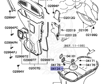 Mitsubishi - Eclipse - D22A - 1989 - MNHMLFJ - 4G63