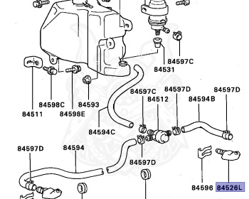 Mitsubishi - Pajero - L044G - 1989 - VGNTX - 4D56