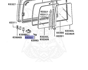 Mitsubishi - Pajero - L049G - 1989 - VMNTD - 4D56