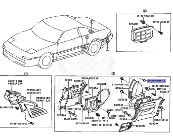 Toyota - MR2 - SW20 - 1997 - GG LIMITED TYPE - COUPE (STANDARD ROOF) - Manual - 3SGE