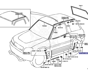 Toyota - RAV4 - SXA10G - 1999 - STANDARD TYPE - 3-DOOR - Automatic - 3SFE