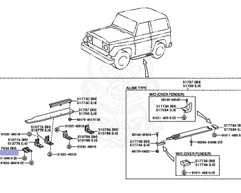 Toyota - Land Cruiser - KZJ78W - 1994 - PRADO SX TYPEPRADO SX WIDE TYPE - WAGON - Automatic - 1KZTE