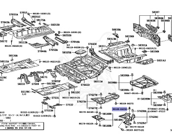 Toyota - Mark X - ANA10 - 2011 - AERIAL TYPE - 2AZFE
