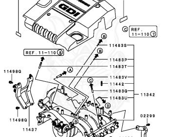 Mitsubishi - Challenger - K99W - 1997 - GYXC9 - 6G74