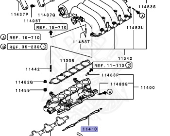 Mitsubishi - Diamante - F31A - 1994 - TRHA1 - 6G73