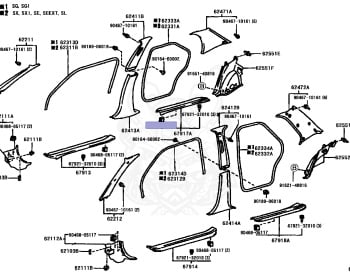 Toyota - Carina - AT192 - 1995 - SX TYPE - Automatic - 5AFE