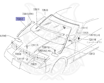 Nissan - Fairlady Z - Z31 - 1986 - ZR - AUTOMATIC TRANSMISSION(AT) - T-bar roof (KZ#) - VG30D