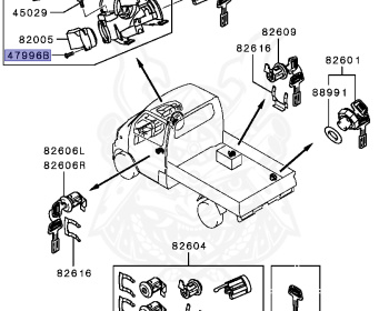 Mitsubishi - Minicab Truck - U62T - 1999 - HNSA - 3G83