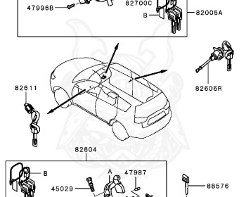 Mitsubishi - Outlander - CW5W - 2009 - XTXHZ6 - 4B12