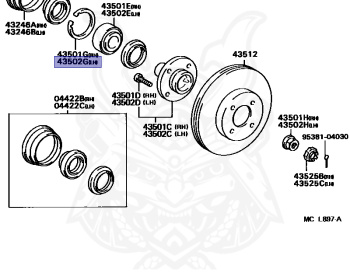 Toyota - Corolla - AE101 - 1996 - X TYPE - HARDTOP - Manual - 4AFE