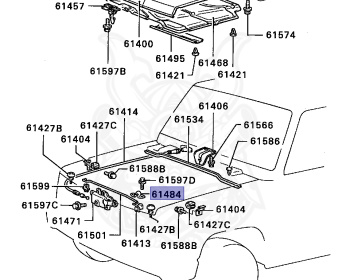 Mitsubishi - Pajero - L049G - 1988 - VRTD7 - 4D56