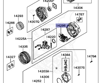 Mitsubishi - Delica Star Wagon - P35W - 1995 - HSRGT2 - 4D56