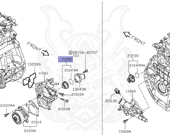 Nissan - Sylphy - B17 - 2013 - SEDAN - SEDAN(SED) - CVT(CVT) - MRA8DE