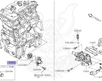 Nissan - March - K13 - 2010 - 12G grade - 5 DOOR HATCHBACK(5HB) - 2 WHEEL DRIVE(2WD) - CVT(CVT) - HR12DE