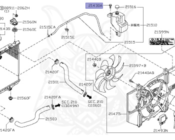 Nissan - Serena - C26 - 2013 - HWS/HWS-G S-HYBRID - WAGON(W) - 2 WHEEL DRIVE(2WD) - ECVT(ECVT) - MR20DD