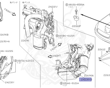 Nissan - Teana - J31 - 2007 - JK-M - SEDAN(S) - 2 WHEEL DRIVE(2WD) - AUTOMATIC TRANSMISSION(AT) - VQ23DE