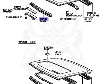 Genuine Celica RA63 Exterior OEM parts supplied from Japan