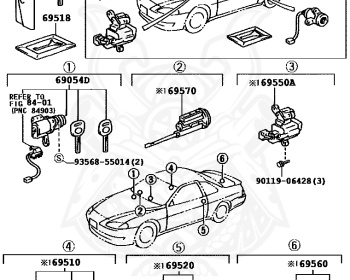 Toyota - Soarer 4.0GT - UZZ30 - 1992 - GT TYPE - Automatic - 1UZFE