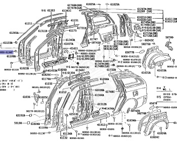 Toyota - Corolla - AE100G - 1991 - G TOURING TYPE - WAGON - Automatic - 5AFE
