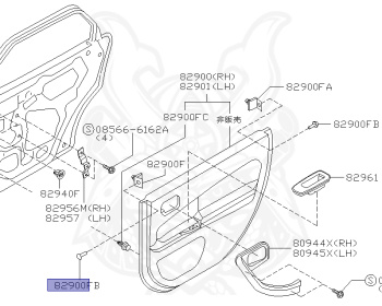 Nissan - Skyline - R34 25GT - ENR34 - 2002 - GT-V - 4 DOOR SEDAN(4S) - AUTOMATIC-FLOOR SHIFT(AT.F4) - Hi-Cas 2-Link (HI.2WD) - RB25DE