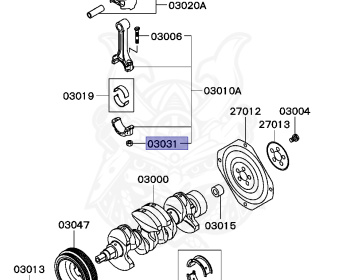 Mitsubishi - Colt - Z25A - 2003 - XSLH3 - 4G19