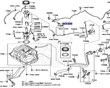 Toyota - Belta - SCP92 - 2005 - G TYPE - Variator - 2SZFE